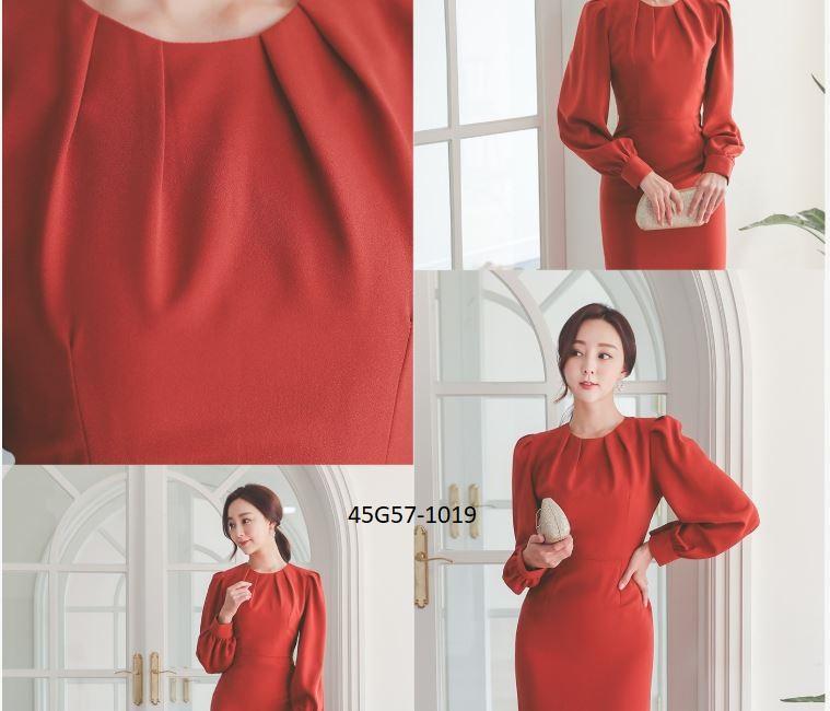 G57-1019 ĐẦM ÔM THIẾT KẾ CAO CẤP