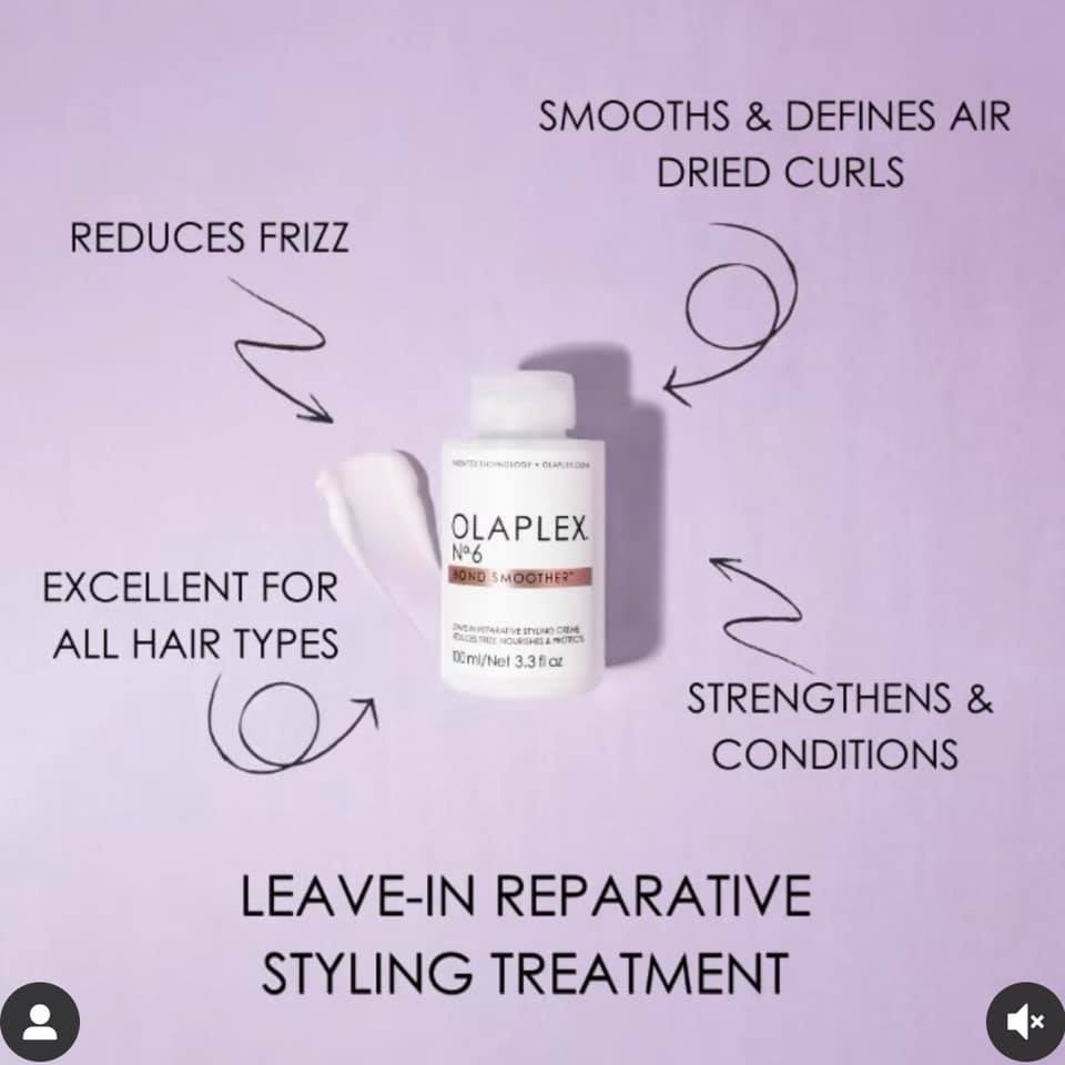 OLAPLEX NO 6 - Kem xả khô bond smoother 100ml