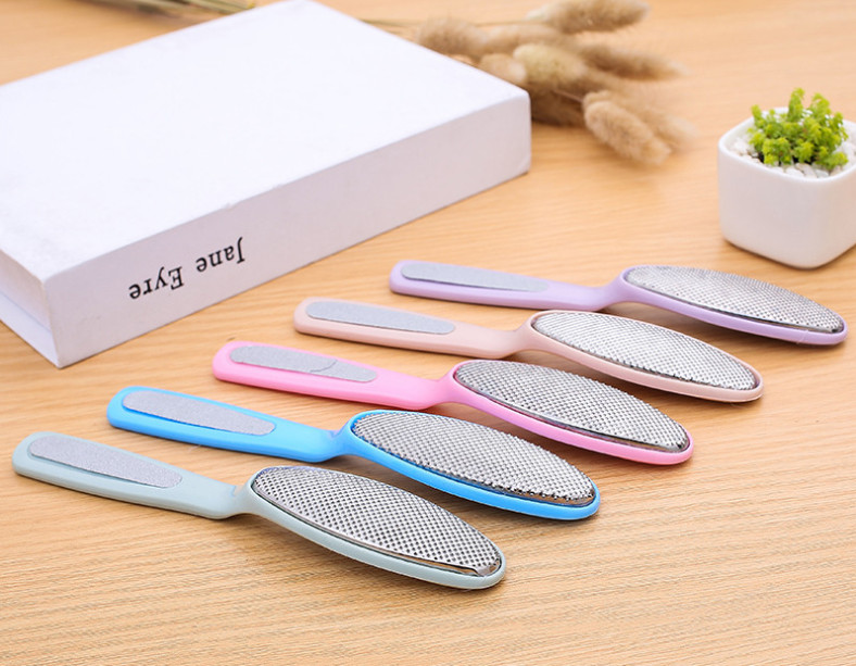 [HCM]DỤNG CỤ CHÀ GÓT CHÂN BẰNG THÉP 2 TRONG 1