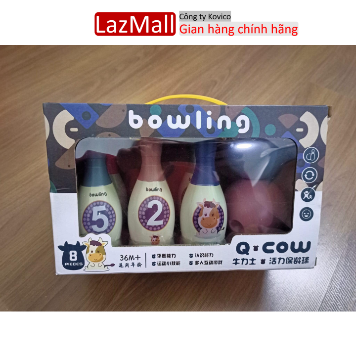 Bộ đồ chơi bowling cho bé yêu thỏa sức vận động