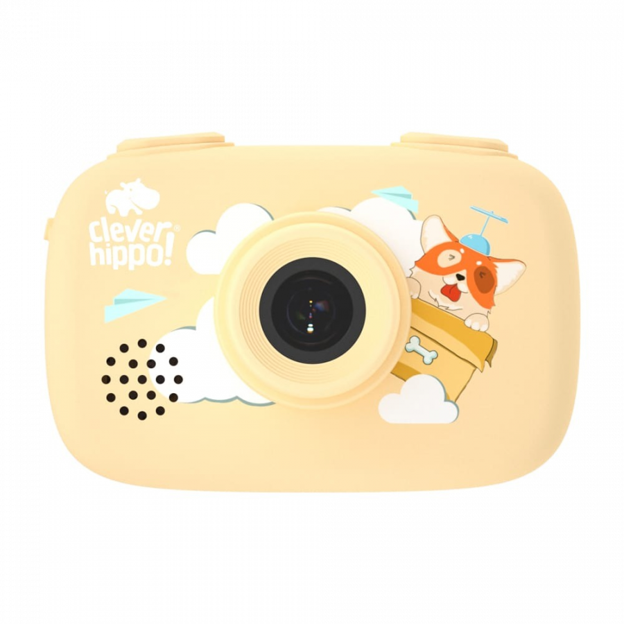 ĐỒ CHƠI CLEVER HIPPO TOY - Mô hình Máy chụp hình thông minh - vàng cá tính