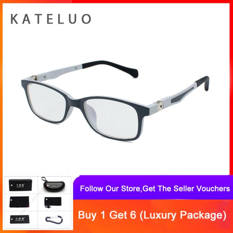 Giá bán KATELUO TR90 Children Anti Computer Blue Laser laser Fatigue Radiation-resistant Kids Eyeglasses Glasses Frame 1021