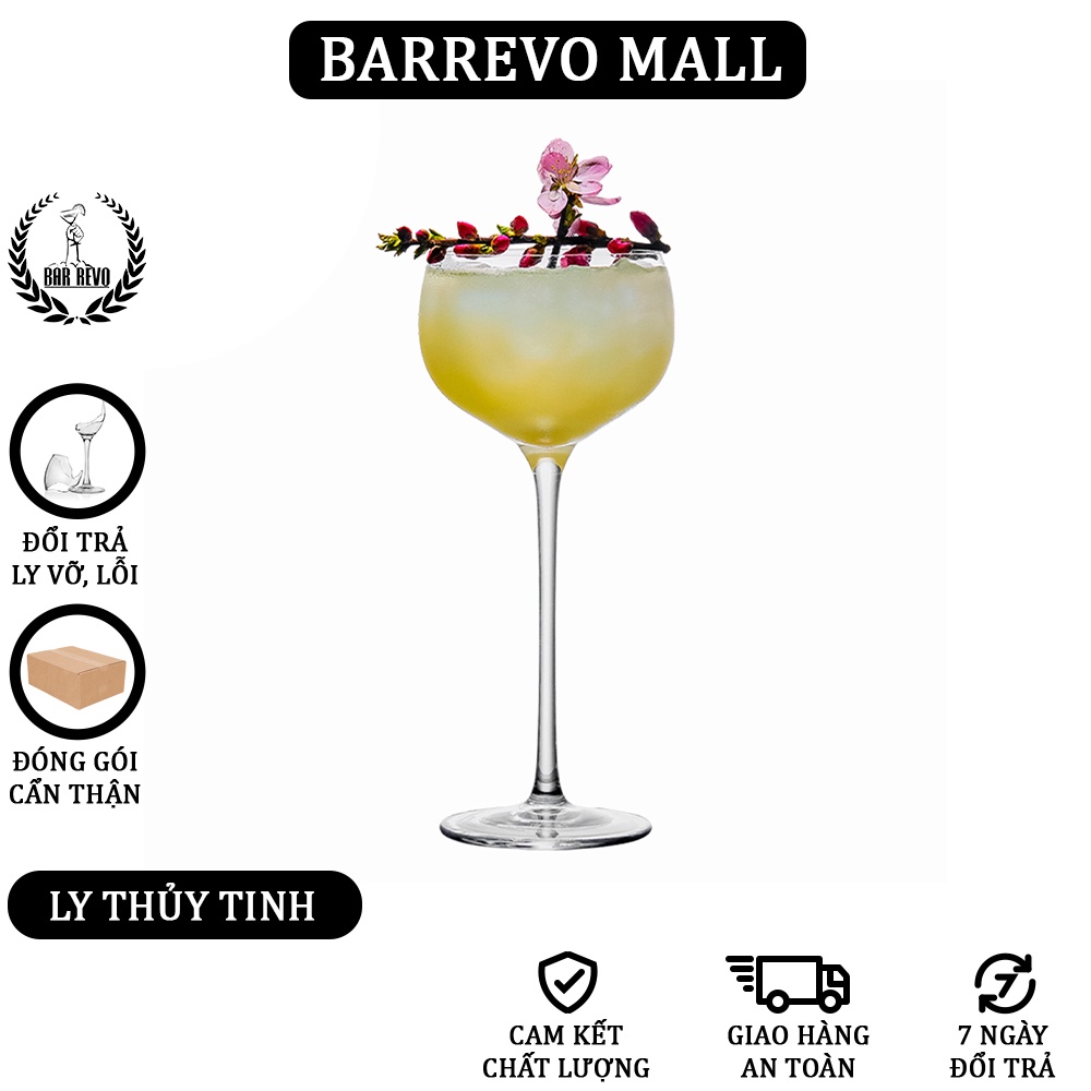 Hjy3043 - cocktail martini glass couper - ly thủy tinh - ly cocktail