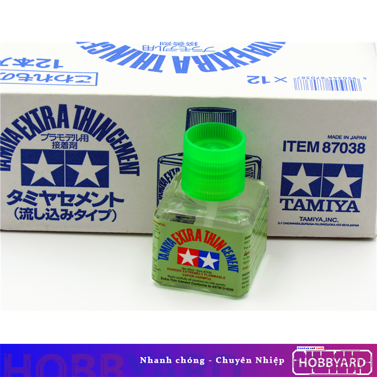 Keo dán mô hình Tamiya 87038 Extra Thin Cement