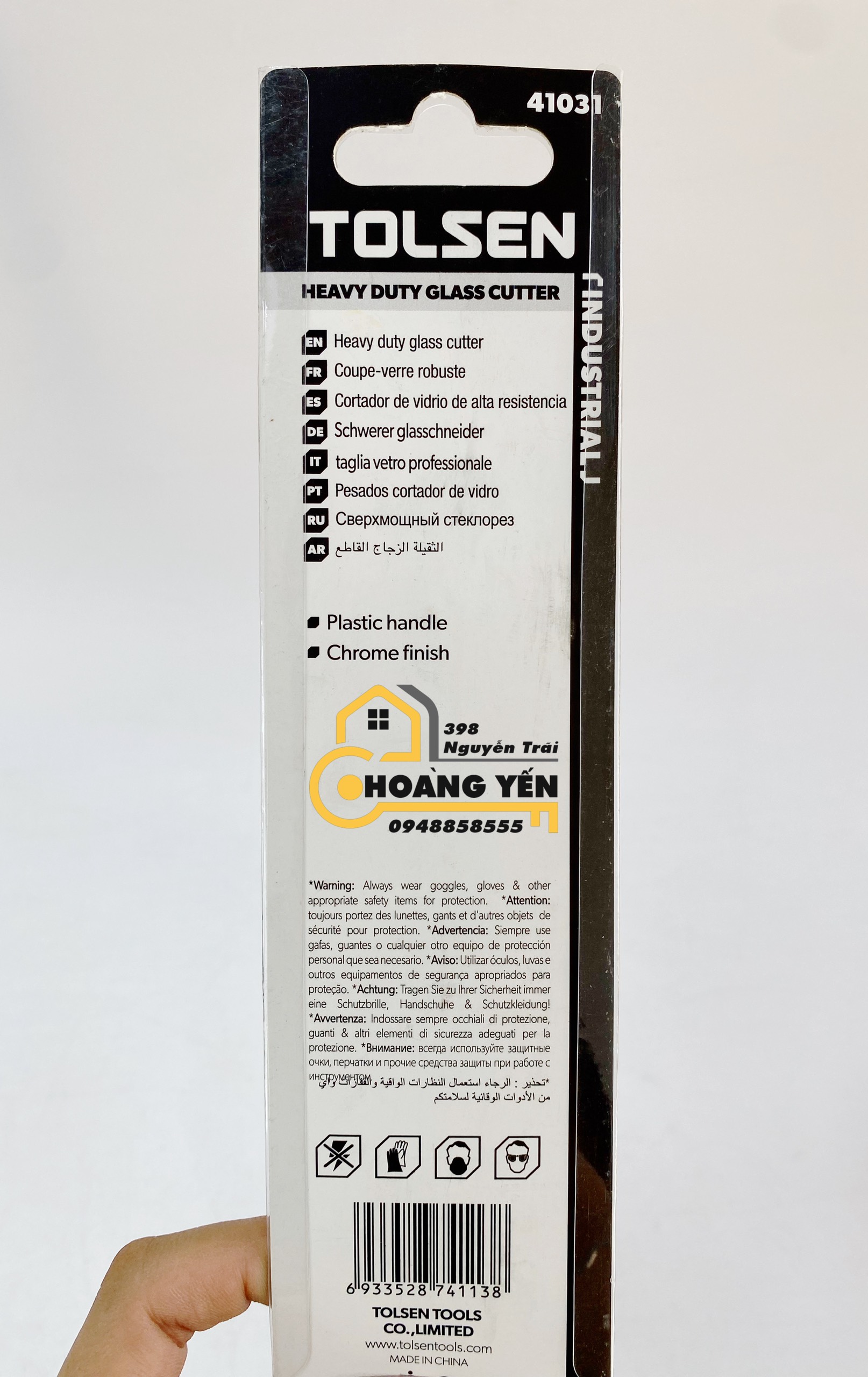 Dao Cắt Kính Tolsen 41031