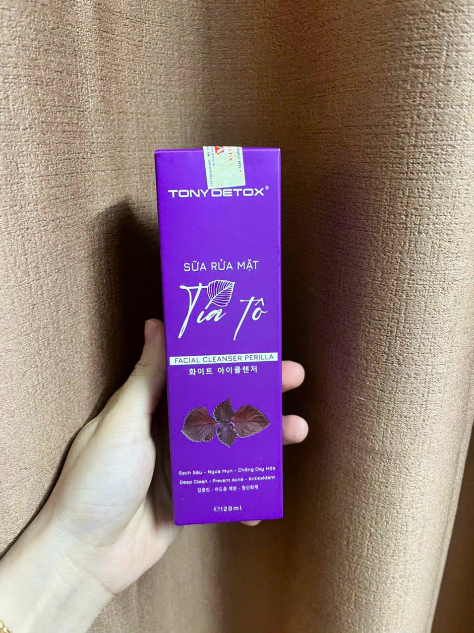 SỮA RỬA MẶT TÍA TÔ 120ML
