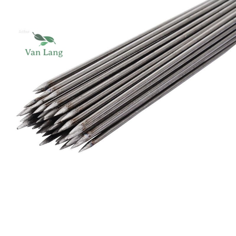 10 Que Xiên Thịt Nướng, Gà Nướng Xiên Hải Sản Dài 60cm Bằng Inox Không Rỉ Dày 4li