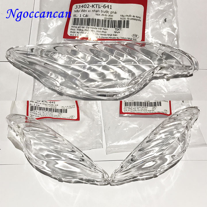 Bộ Nắp Chụp Xi Nhan trước Wave a 100 Lắp Từ 2009 – 2016 Chính Hãng