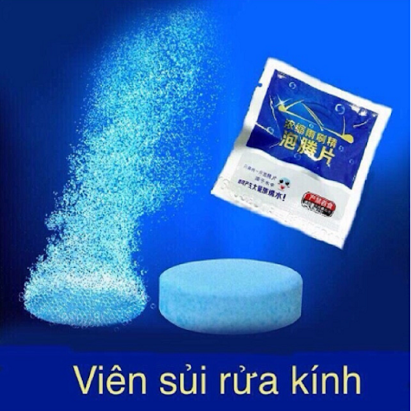 Viên sủi rửa kính xe hơi ô tô