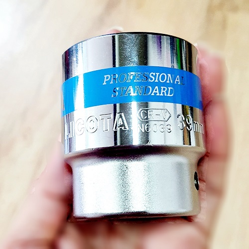 Đầu Khấu (Đầu Tuýp) 3/4 Lục Giác Dạng Đầu Chụp Size 39 mm