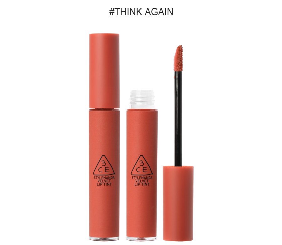 Authentic- Son Kem Lì 3C E Velvet Lip Tint Think Again