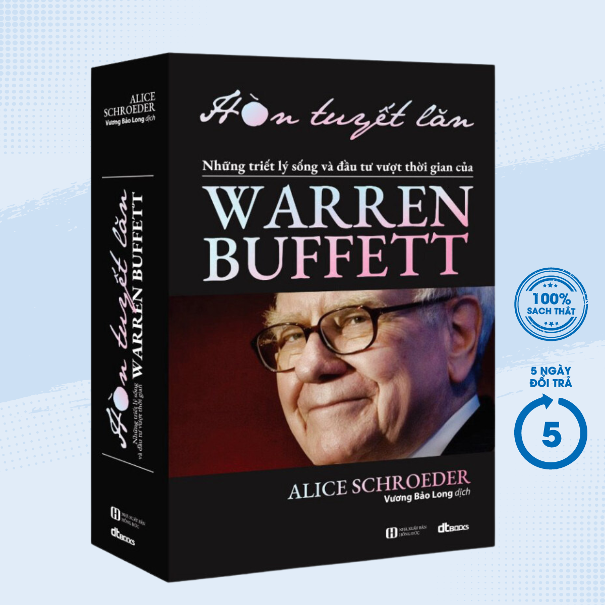 Sách - hòn tuyết lăn - cuộc đời và sự nghiệp của warren buffett - newshop