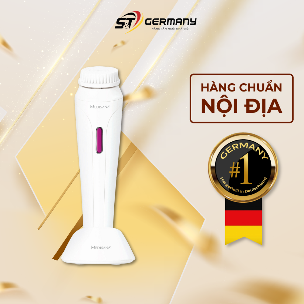 Máy rửa mặt sạch sâu, mɑssage mặt medisana fb885 nội địa đức| germany snt 440002