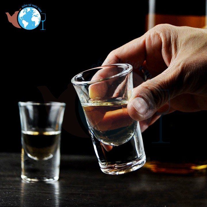 Bộ 6 ly uống rượu shot hàng đẹp