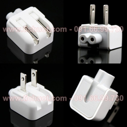 Đầu Chuyển Đổi 2 Chấu Dẹp Sạc dùng cho Ipad