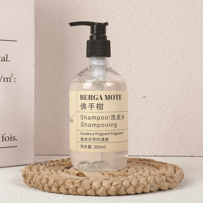 Dầu gội Bergamot Dầu gội Dầu xả Chai lớn 300ml Hương thơm lâu dài