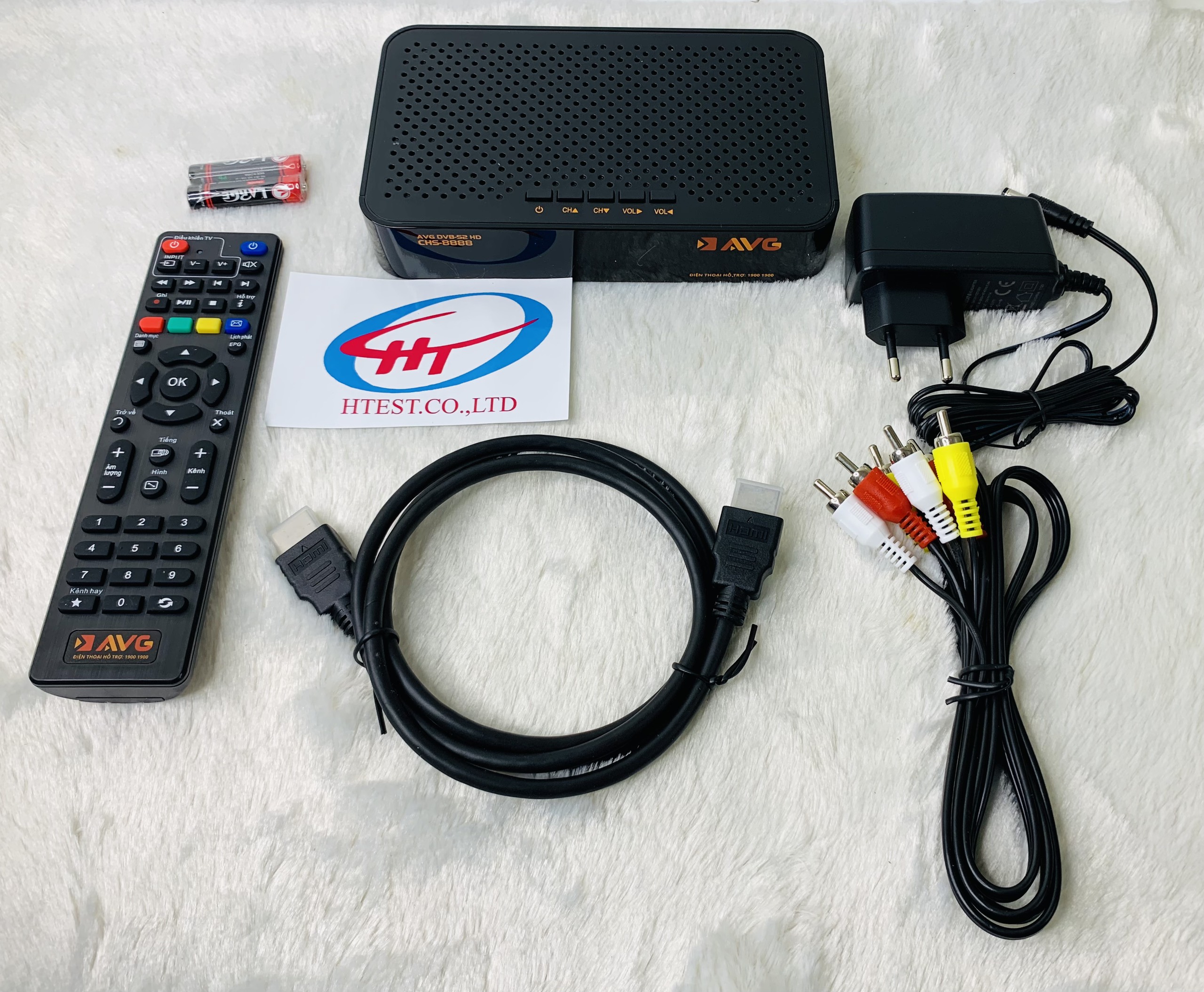 Đầu MobiTV AVG DVB-S2 HD (Có 6 Tháng Thuê Bao) Dùng Chảo K+, VTC, Vinasat