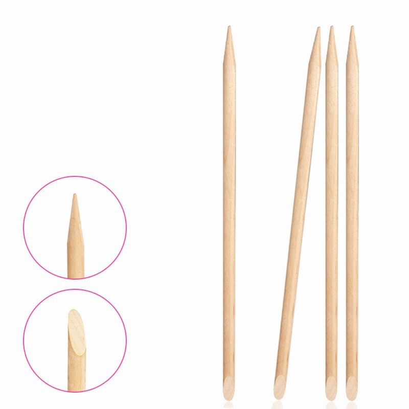 2 Que gỗ làm móng, chấm khoé móng