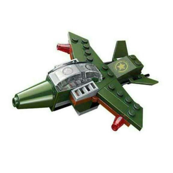 Bộ Lego 8in1 mô hình máy bay quân sự.