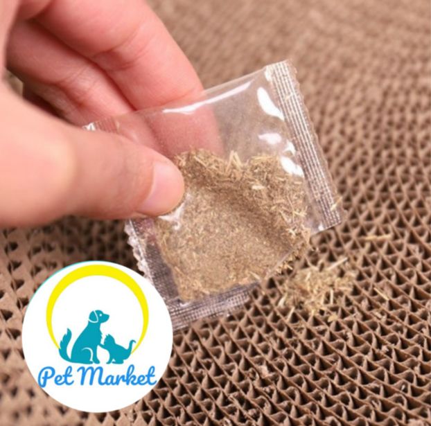 COMBO 2/5 GÓI CỎ CATNIP CHO MÈO NGỬI GIẢM STRESS (2gram)