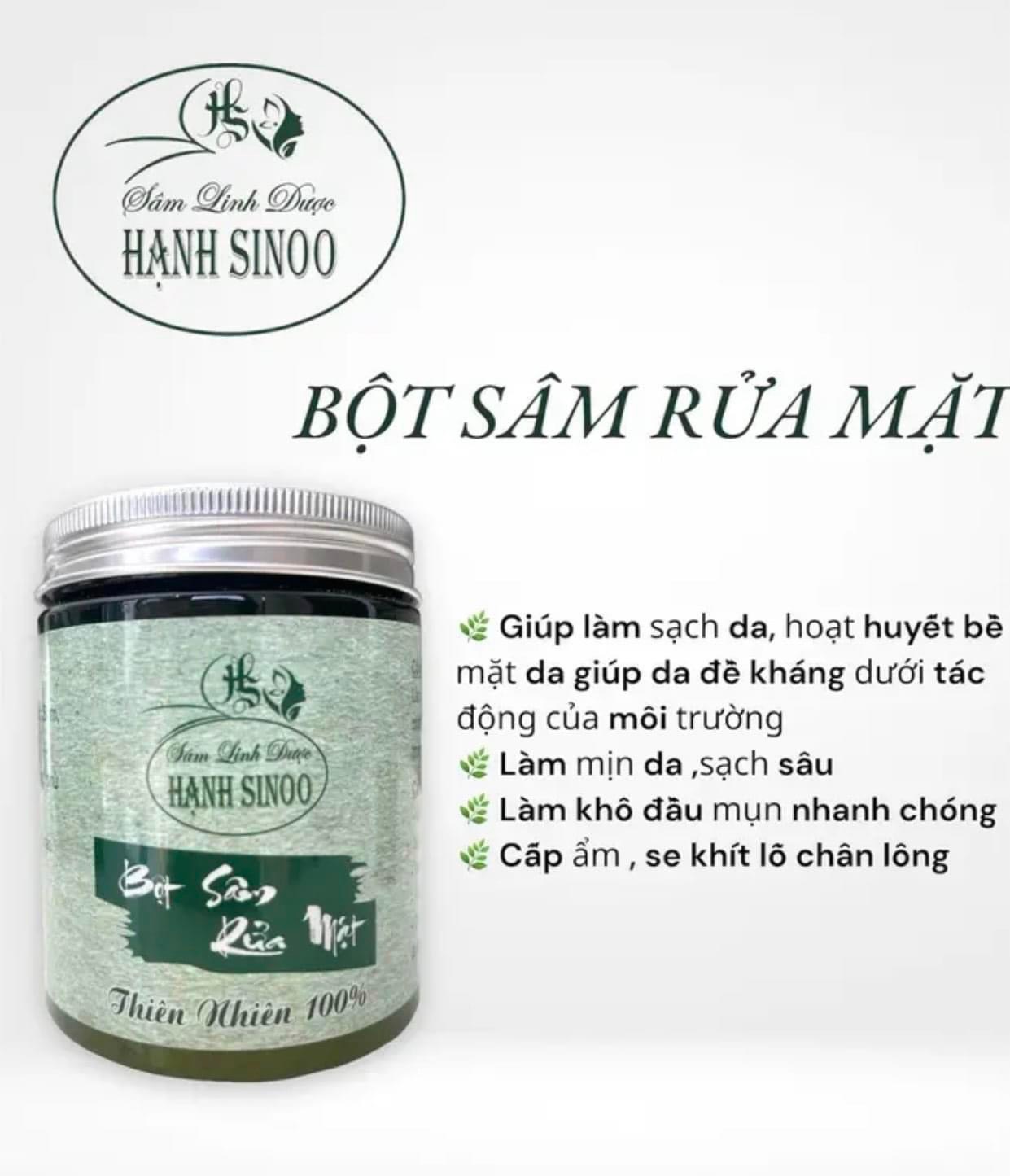 COMBOL SÂM LINH DƯỢC HẠNH SINOO(BỘT SÂM)