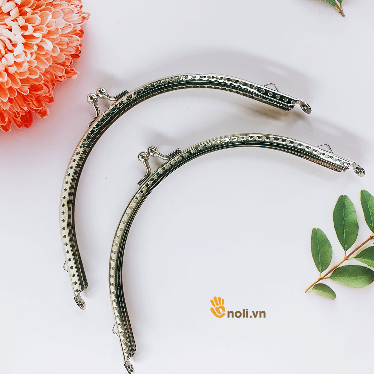 Smooth bag frame to make handmade handbags