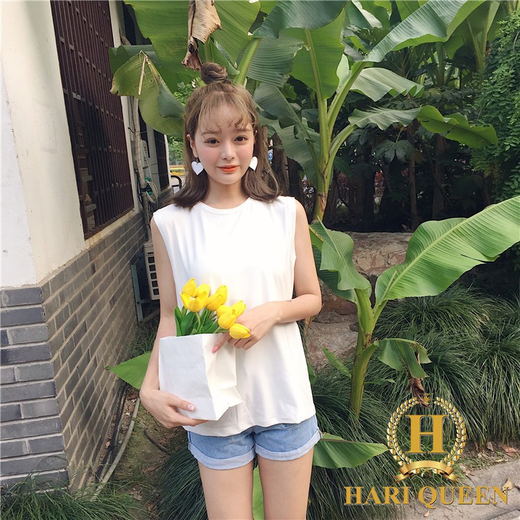 Áo tanktop nữ trơn cá tính HARI0520