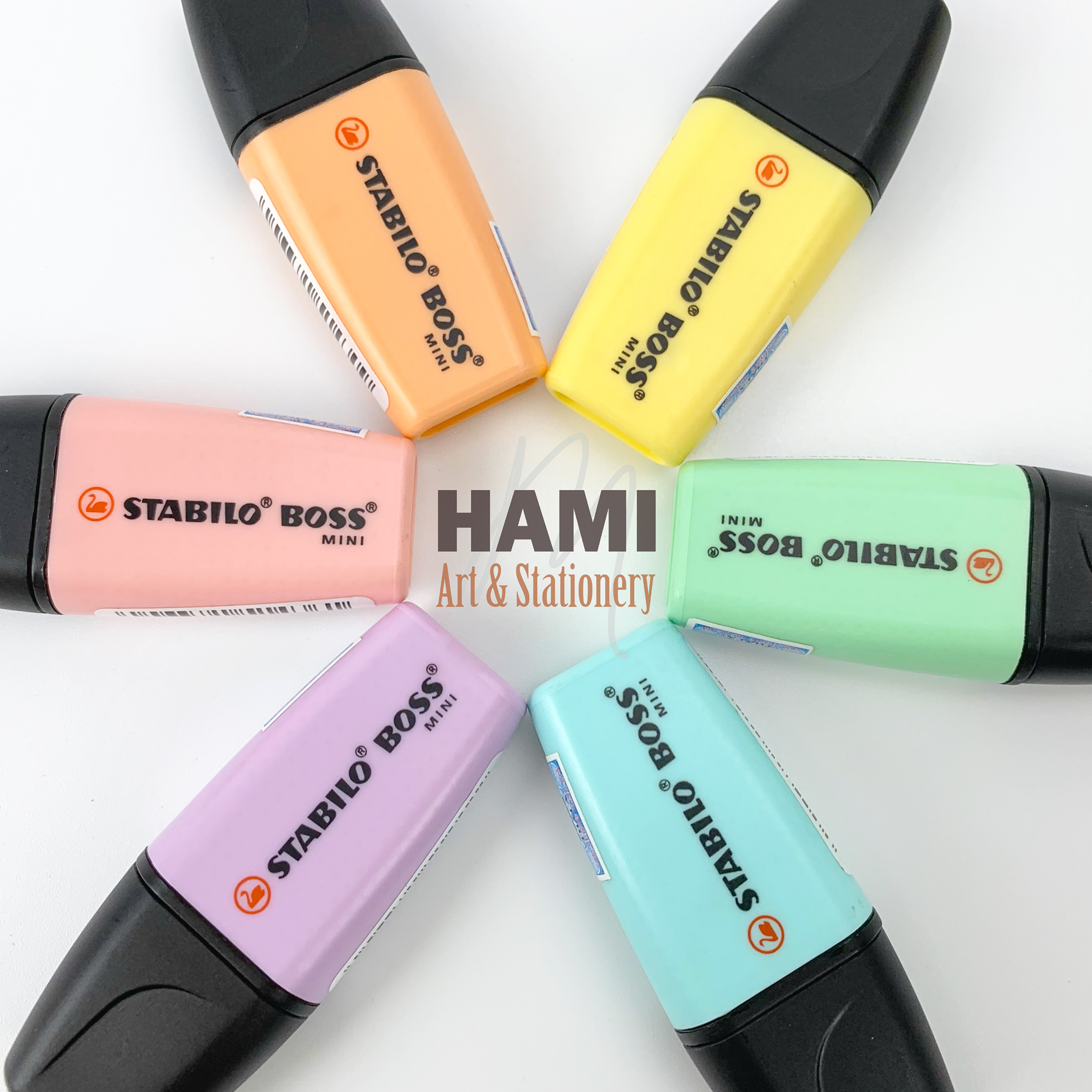 Bút dạ quang STABILO BOSS mini Pastel HLP07
