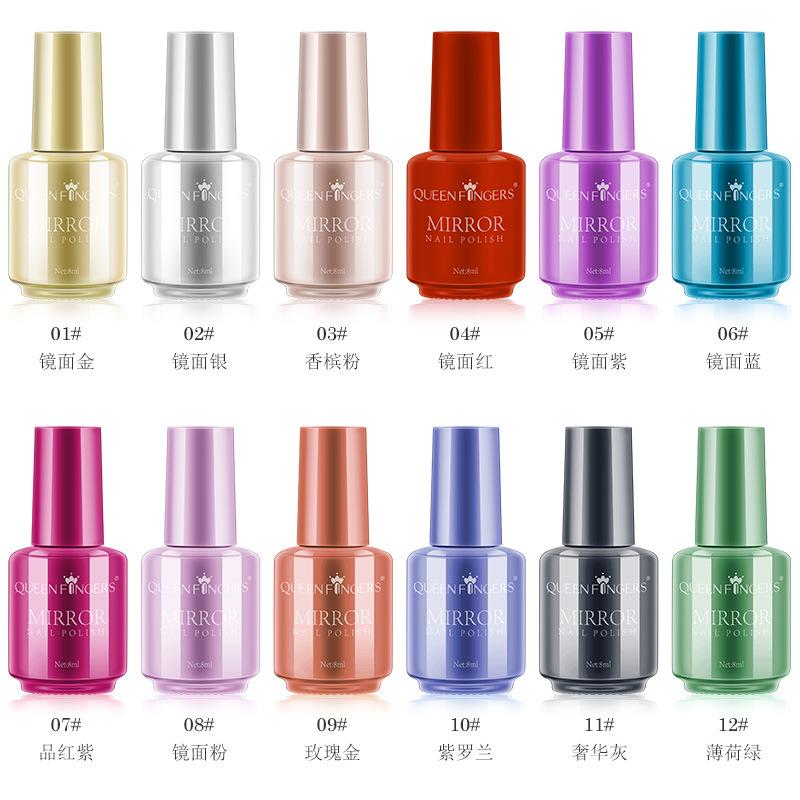 [HCM]Sơn ánh kim (sơn thường) chai mini 8ml