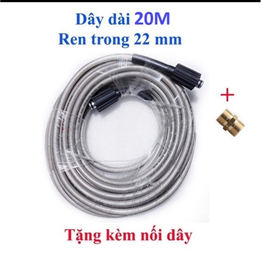 Bộ 10M-15M-20M dây rửa xe và súng xịt