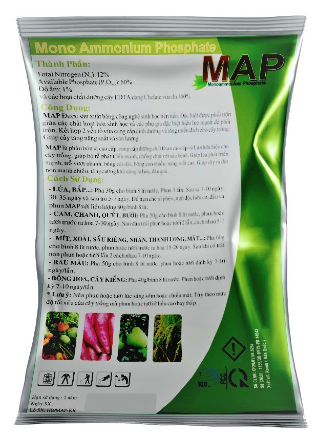 Phấn Bón M.A.P gói 500gr