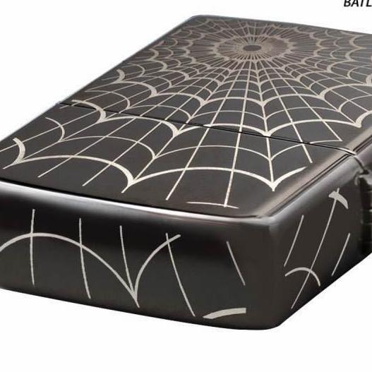 Bật Lửa Zippo 28527 - Zippo Spider Web Black Ice chính hãng