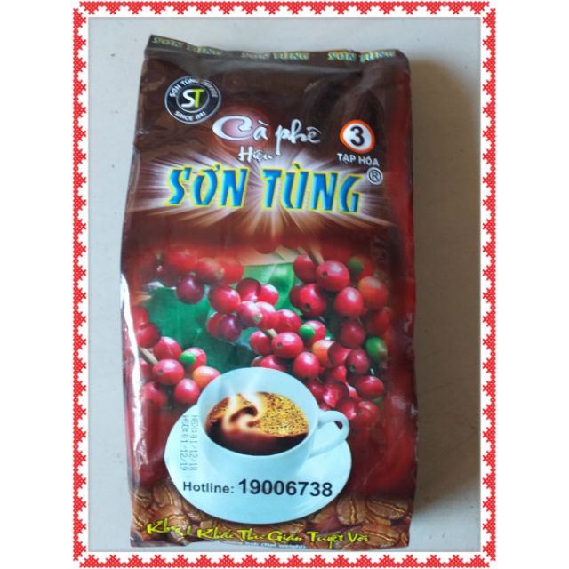 Cà phê Sơn Tùng số 1-2-3-4 gói 500g