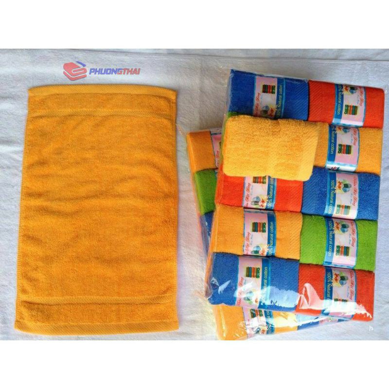 Khăn mặt cotton sợi bông nở