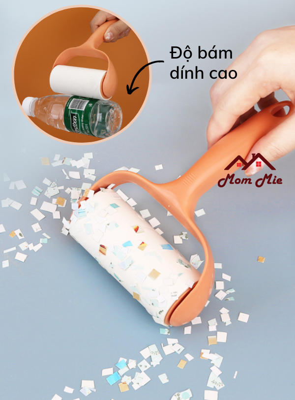 [Hcm]Dust Roller for Clothes, Sofas, Carpets, Shoes - Hair Dust Roller Paper - K017
