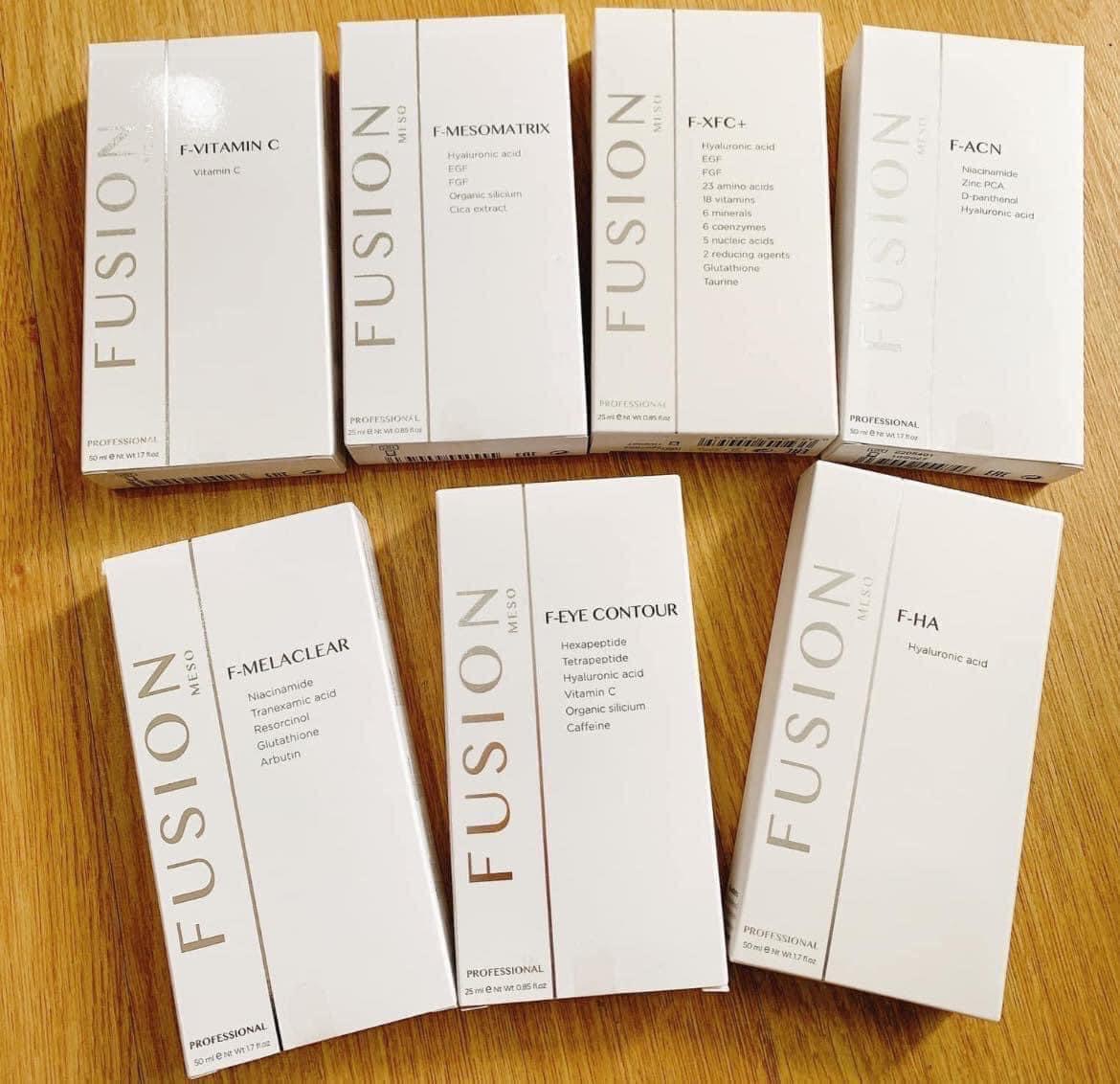 TINH CHẤT FUSION F-HA (Cấp ẩm căng bóng da )