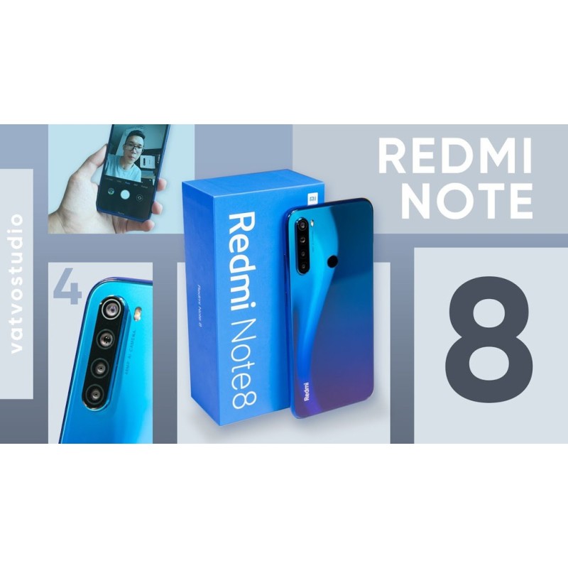 [ MÁY HÃNG ] điện thoại Xiaomi Redmi Note 8 2sim 64G ram 6G mới Chính Hãng - Có TIẾNG VIỆT