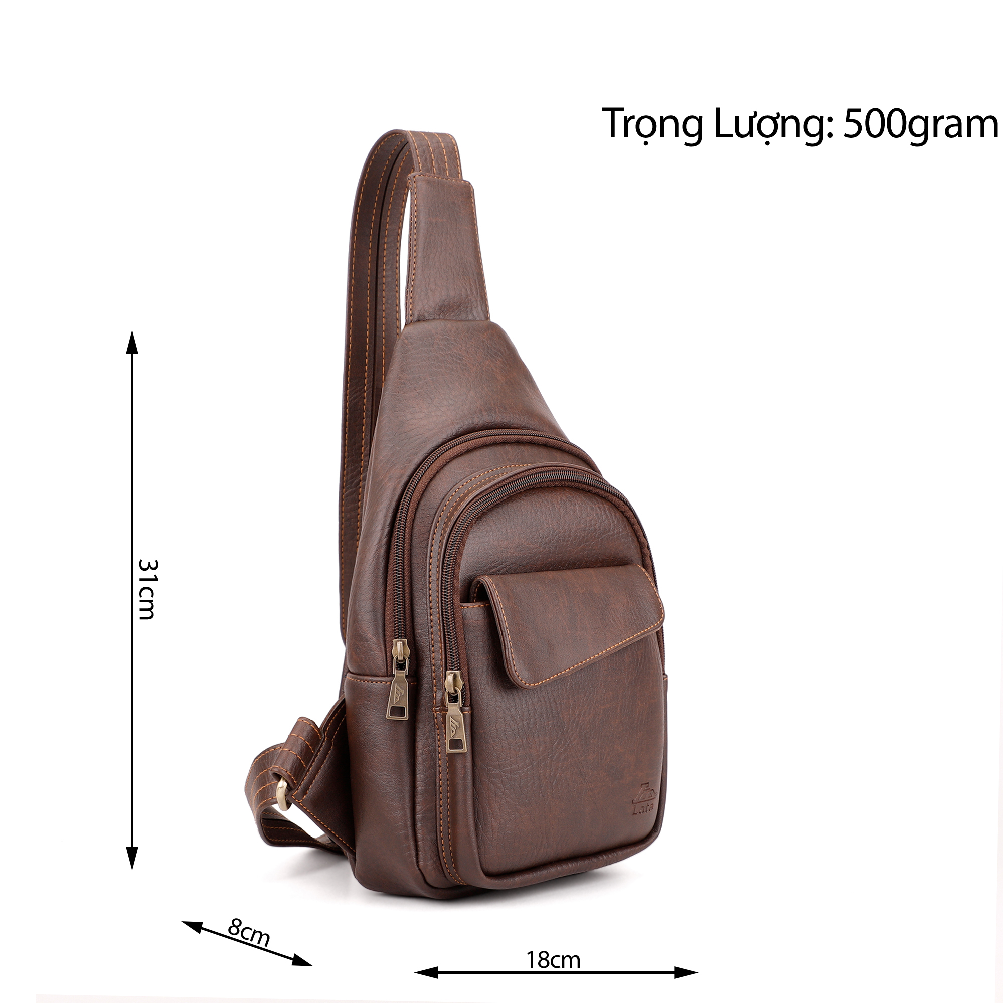Balo đeo chéo thời trang nam LATA BALC23