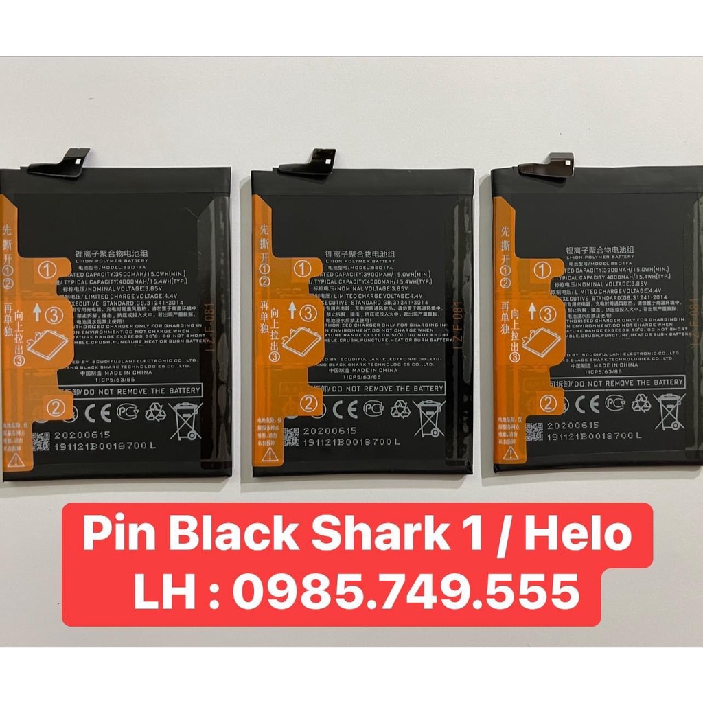 Pin Công Ty  Điện Thoại Black Shark 1 / Helo