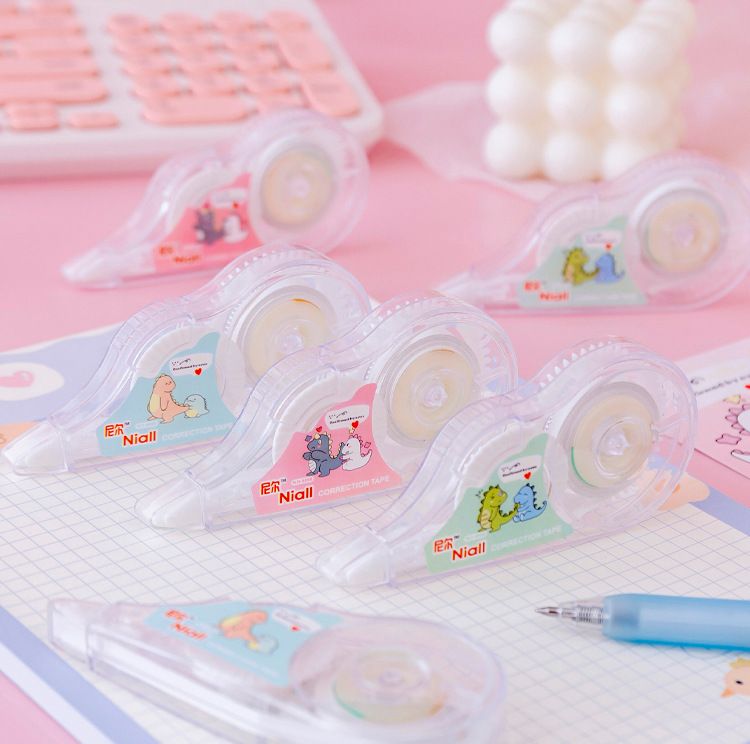 Set 3 Bút Xoá In Hình Khủng Long Đáng Yêu