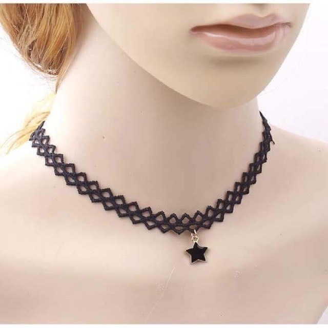 Set 12 Vòng Choker Cổ Tặng Dây Đeo