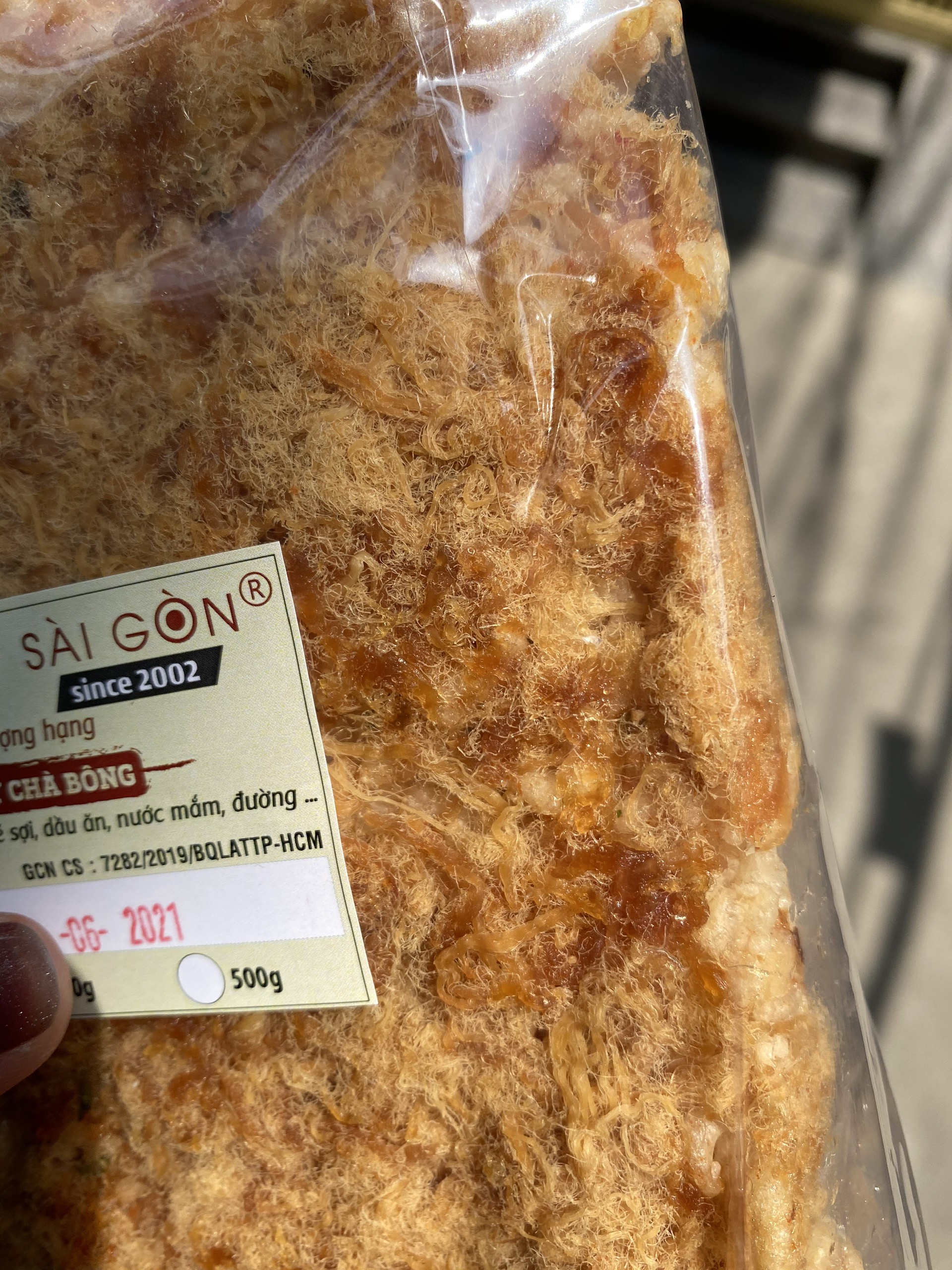 Cơm cháy siêu chà bông Sài Gòn 250G