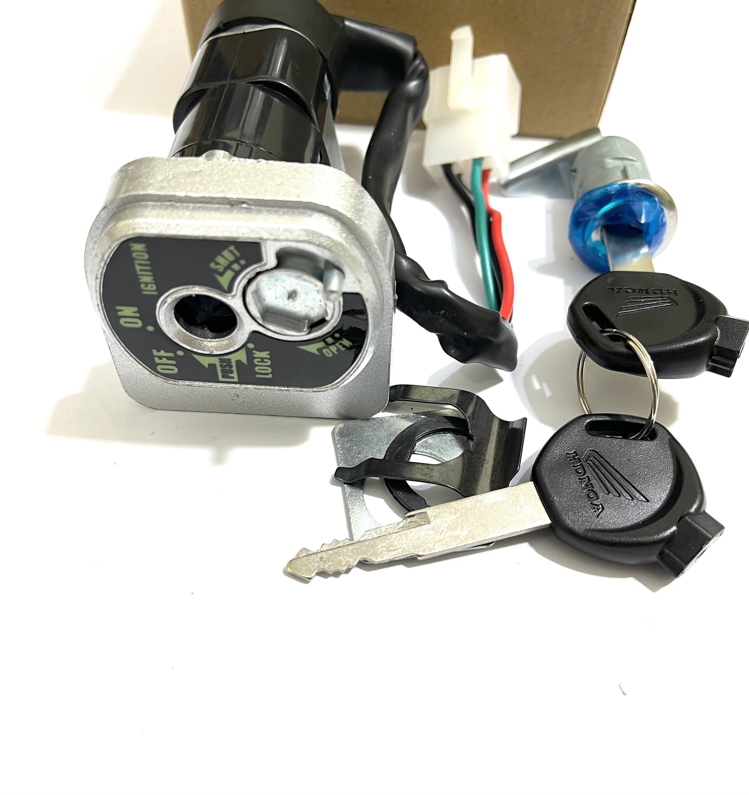 Bộ Ổ khoá xe máy Wave alpha 100, alpha 110, S, RS, RSX,Dream