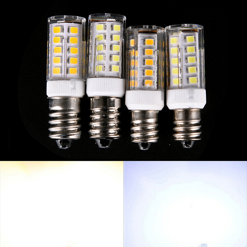 E12 E14 Mini Dimmable dẫn ánh sáng đèn chùm Spotlight tủ lạnh tủ lạnh đèn