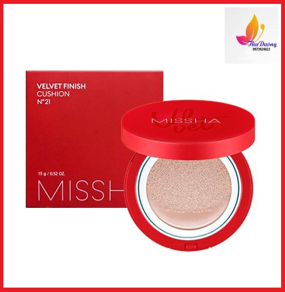 [HCM]PHẤN NƯỚC MISSHA  ĐỎ VELVET FINISH CUSHION