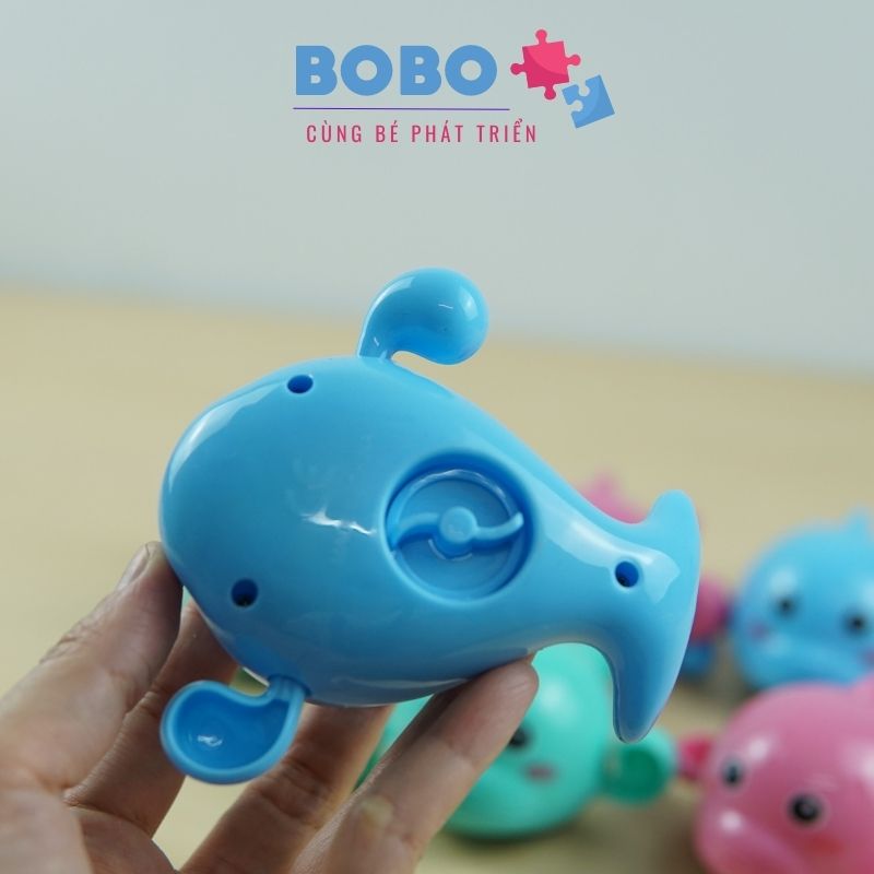 Đồ Chơi Vặn Cót Dưới Nước, Rùa Con, Cá Heo Vặn Cót - Đồ Chơi Dưới Nước Cho Bé