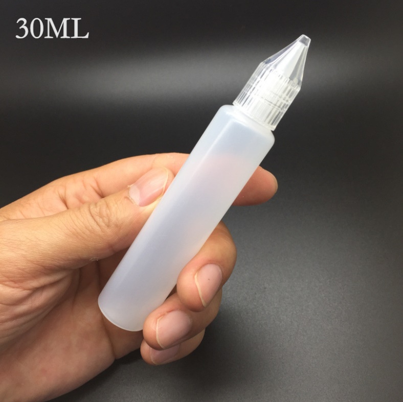 Bình lọ dùng chứa, chiết, đựng tinh dầu, chất lỏng có đầu nhọn và nắp đậy kín dung tích tối đa 30ml (1 bình chiết)