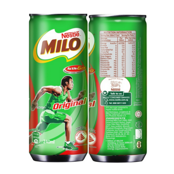 [Siêu thị WinMart] - Sữa Nestle Milo nước lon 240ml