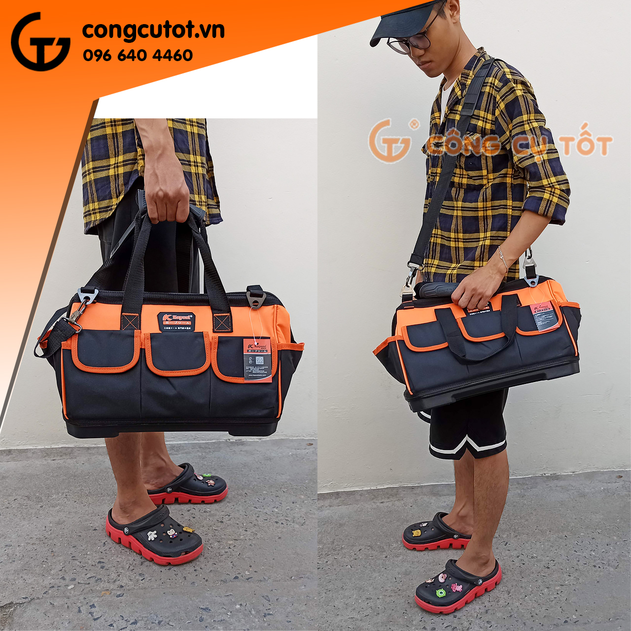 Túi đồ nghề KAPUSI 15, 17, 19inch