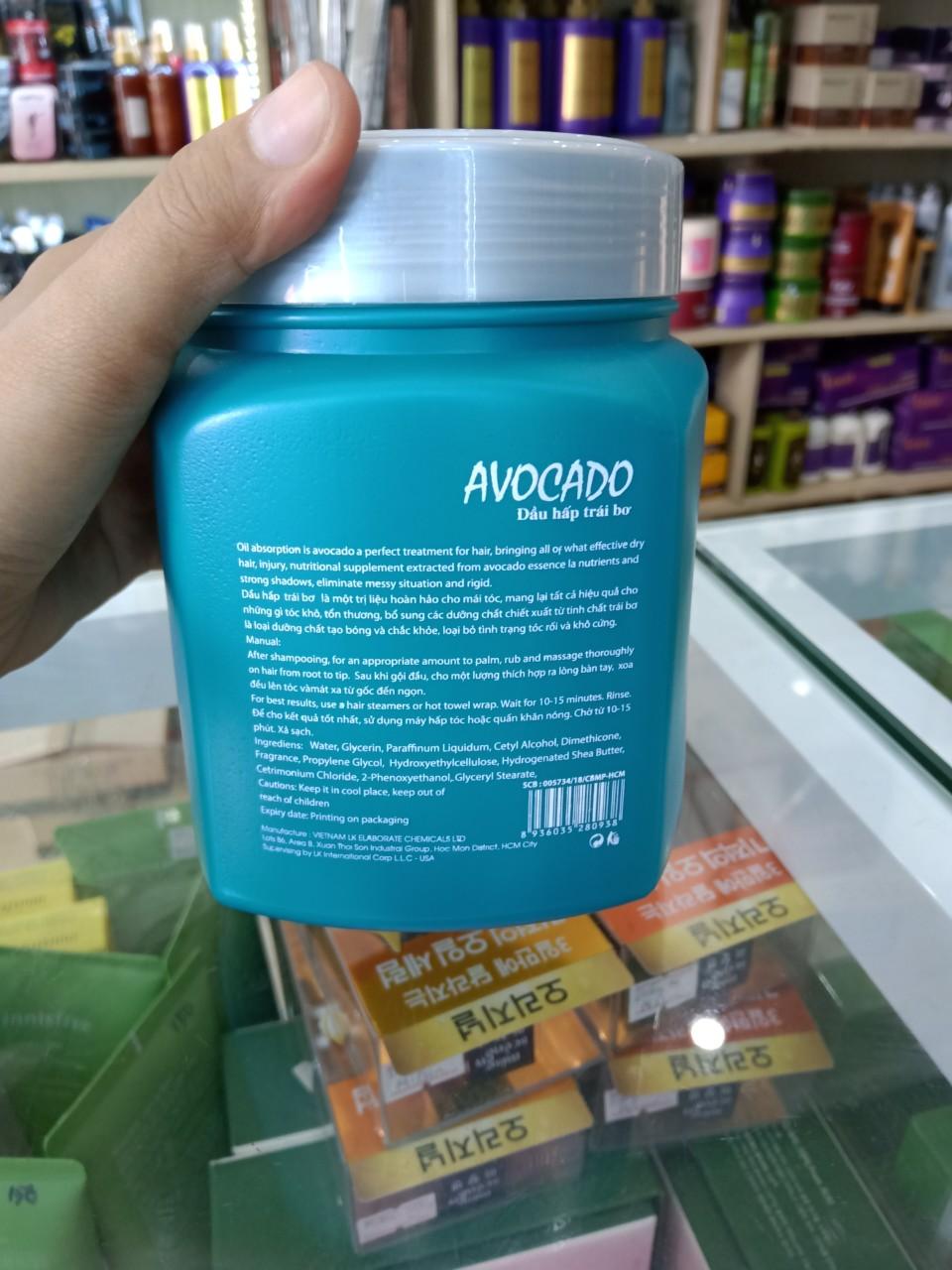 Hấp dầu trái bơ avocado 1000ml